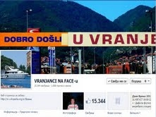 Strana najbrojnije FB grupe u Vranju 
